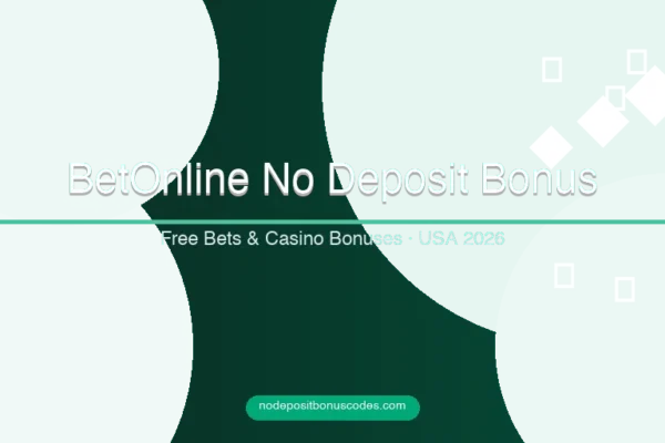 BetOnline No Deposit Bonus Codes – Free Bets & Casino Bonuses 2026